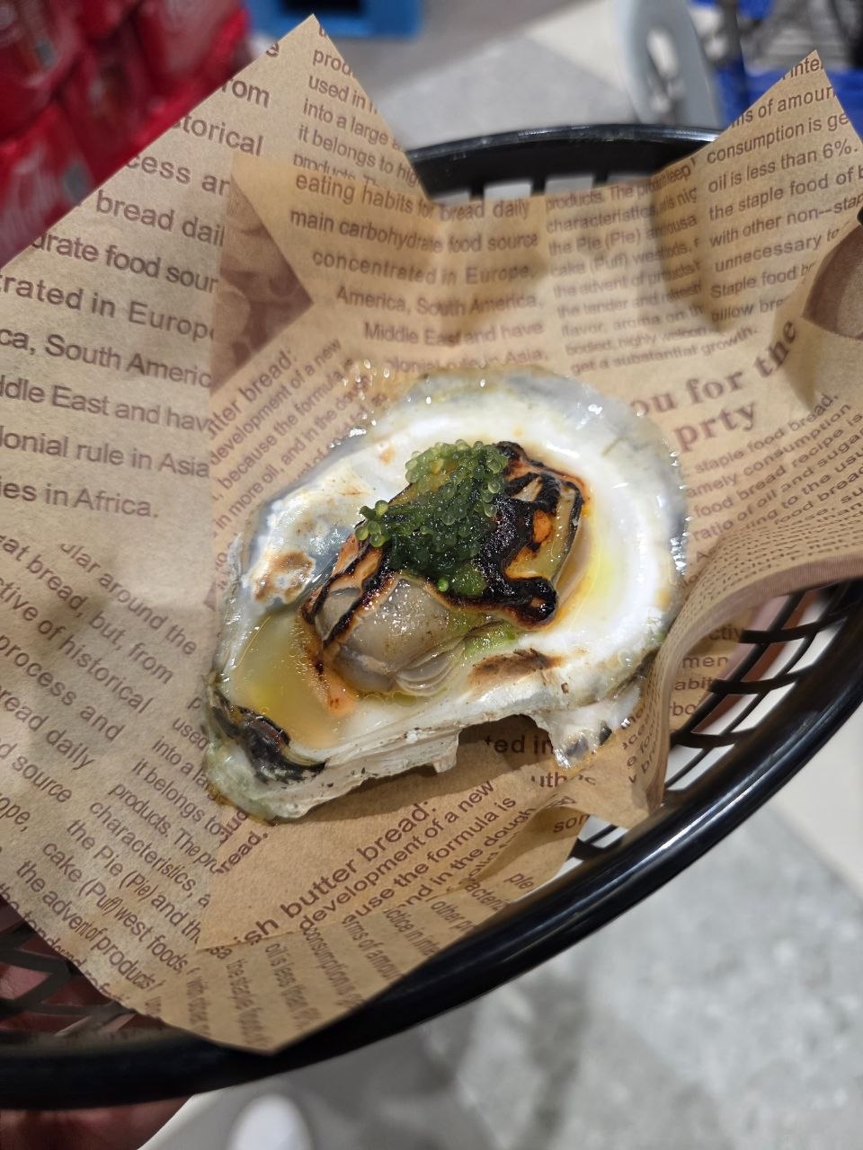 Oyster add-on burn style